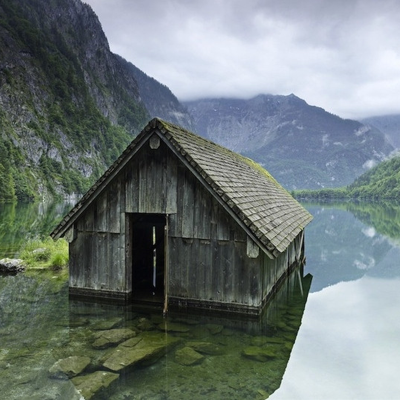 Top 97+ Images fishing hut on a lake in germany Updated